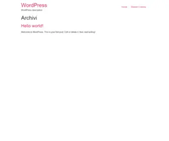 Offertaesagerata.it(WordPress description) Screenshot