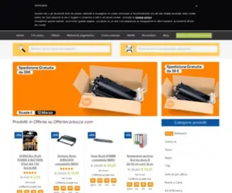 Offertecartucce.com(Cartucce e toner per stampanti) Screenshot
