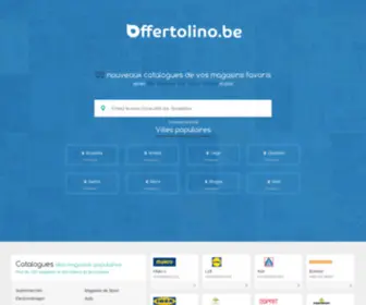 Offertolino.be(Catalogues) Screenshot