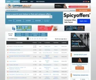 Offervault.com(Affiliate Marketing) Screenshot