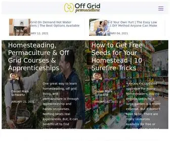 Offgridpermaculture.com(Off Grid Permaculture) Screenshot