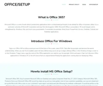 Office--Office.com(Www.office.com/setup) Screenshot