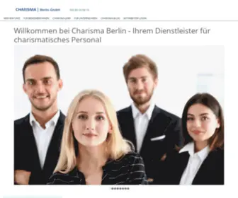 Office-Charisma.de(Ihr Personaldienstleister für charismatische Menschen) Screenshot