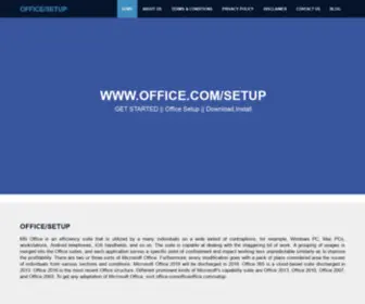 Office-Comofficeoffice.com(Setup Office) Screenshot