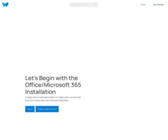 Office-Help-Setup.com(Online Installer) Screenshot