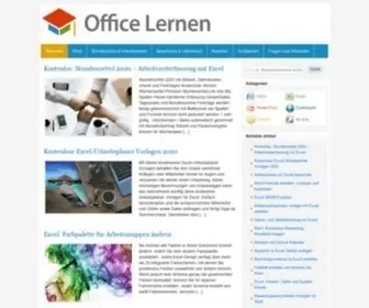Office-Lernen.com(Tutorials und Vorlagen) Screenshot