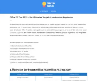 OfficePC-Test.de(Eine weitere wordpress) Screenshot