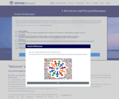 Office-Personal.de(Wir begrüßen Sie auf unserer Website) Screenshot