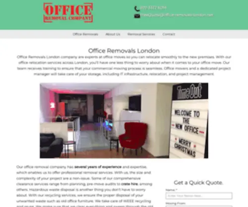 Office-Removals-London.net(Office Removals London Accredited & Certified Office Moves) Screenshot