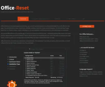 Office-Reset.com(Microsoft) Screenshot