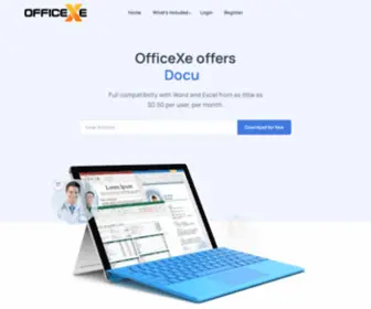 Office-XE.com(Office suite offering number of applications for your personal and business needs) Screenshot