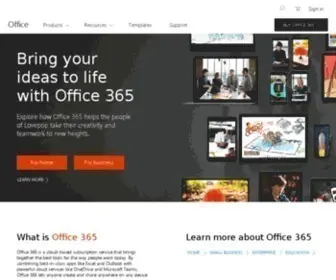 Office365.com(Microsoft 365) Screenshot
