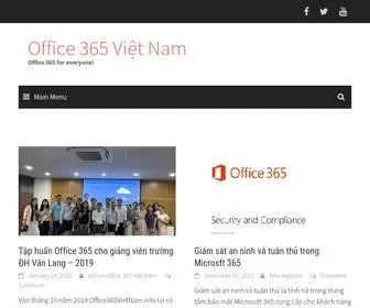 Office365Vietnam.info(Office 365 Vi) Screenshot
