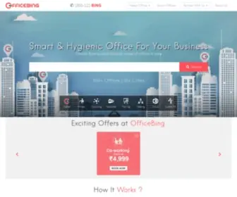 Officebing.com(Serviced Office) Screenshot