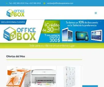 Officeboxpanama.com(Office Box Panamá Group) Screenshot