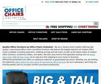 Officechairsunlimited.com(Office Chairs Unlimited) Screenshot