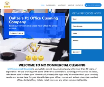 Officecleaningdallastx.com(Office Cleaning Dallas Texas) Screenshot