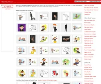 Officeclipart.com(Free Office and Business Clipart for Download) Screenshot