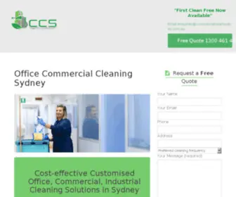 Officecommercialcleaning.com.au(Office Commercial Cleaning in Sydney) Screenshot