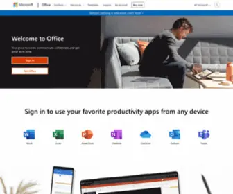 Officecomsetupppp.com(Microsoft Office) Screenshot