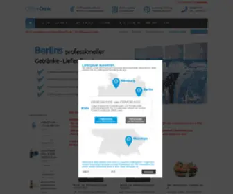 Officedrink.de(Getränkelieferservice Berlin Getränkeservice) Screenshot