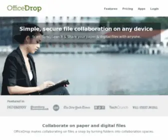 Officedrop.com(Searchable Online Cloud Storage) Screenshot