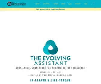 Officedynamicsconference.com(Administrative assistant conference) Screenshot