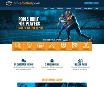 Officefootballpool.com Screenshot