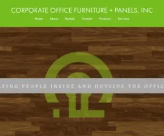 Officefurnitureinc.com(Panels, inc) Screenshot