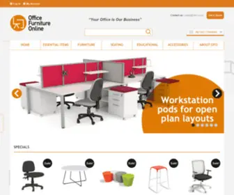 Officefurnitureonline.co.nz(Buy Modern Office Furniture) Screenshot