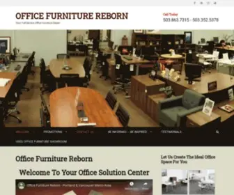 Officefurniturereborn.com(New & Used Office Furniture) Screenshot