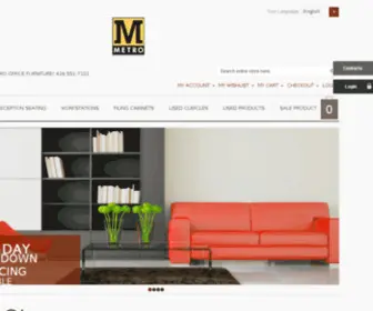 Officefurnitureto.com(Toronto's #1 Office Furniture Store) Screenshot