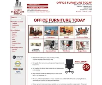 Officefurnituretoday.com(Office Furniture Today) Screenshot