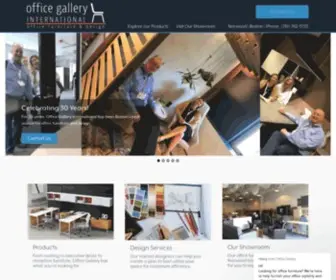 Officegallery.net(Office Furniture Suppliers in New England) Screenshot