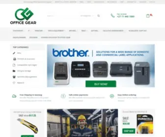 Officegear.co.za(Buy Office Equipment Online) Screenshot