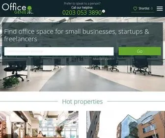 Officegenie.co.uk(Office Space) Screenshot