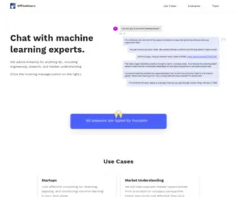 Officehours.help(Chat with ML experts) Screenshot