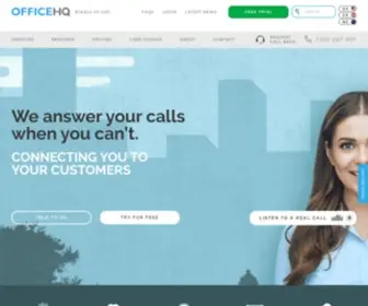 Officehq.com.au(Virtual Receptionist & Phone Answering Service Australia) Screenshot