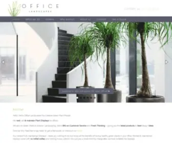 Officelandscapes.co.uk(Gorgeous contemporary office plants) Screenshot