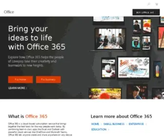 Officelive.com(Microsoft 365 met Office) Screenshot