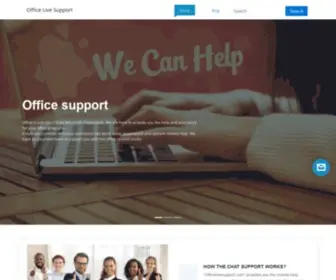 Officelivesupport.com(Office related solutions How to get Office Live Support for word) Screenshot