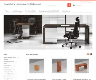 Officemarket.com.pl(Nowoczesne i estetyczne meble biurowe) Screenshot