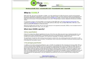 Officeopenxml.com(Office Open XML) Screenshot