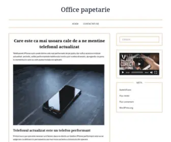 Officepapetarie.ro(Office papetarie) Screenshot