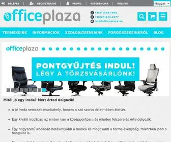 Officeplaza.hu(Irodai Székek és Irodaellátás Szakértőktől) Screenshot