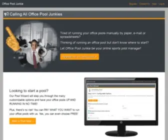 Officepooljunkie.com(Office Pool Junkie) Screenshot