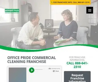 Officepridefranchise.com(Office Pride Franchise) Screenshot