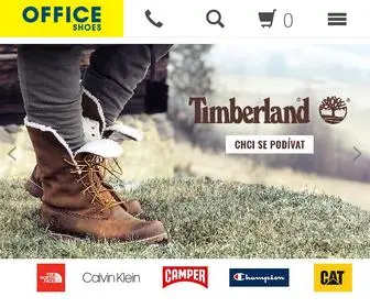 Officeshoes.cz(Converse, Vans, Tommy Hilfiger, Lacoste) Screenshot