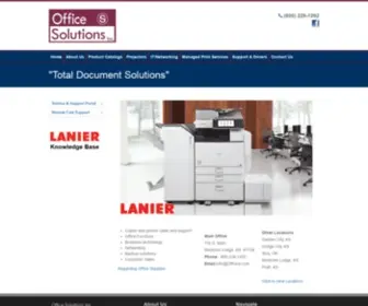 Officesi.com(Office Solutions) Screenshot