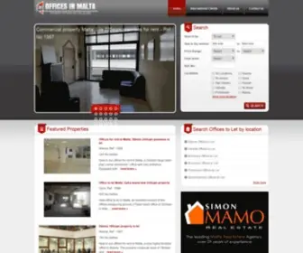 Officesinmalta.com(Offices in Malta) Screenshot